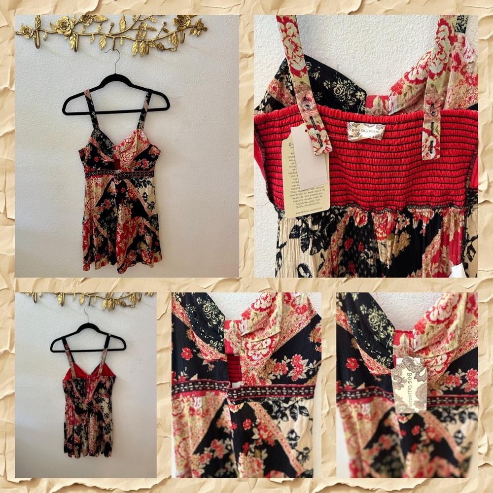 BOG COLLECTIVE DRESS SIZE SMALL, TAGS ATTACHED